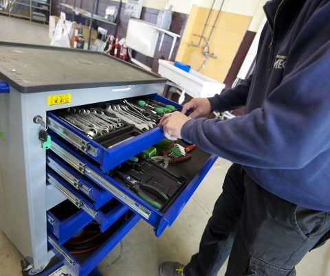 carrello degli attrezzi