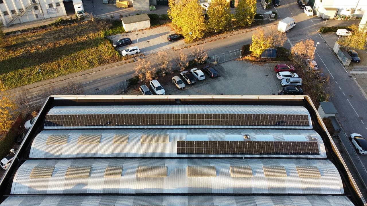 I pannelli solari sul tetto di Progielt